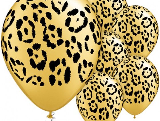 Balonnen | Luipaardprint | 25 stuks 